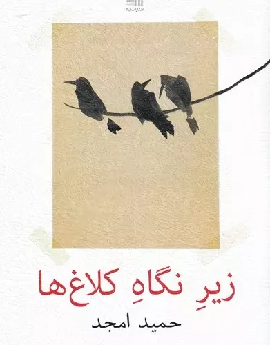 جلد کتاب زیر نگاه کلاغ ها اثر حمید امجد