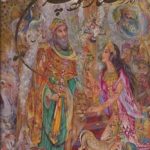 آثار استاد محمود فرشچیان( نیایش نور)