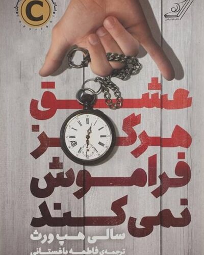 جلد کتاب عشق هرگز فراموش نمی کند اثر سالی هپ ورث