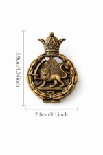 تصویر 4 از کتاب مدال یقه شیر و خورشید ایران / Persian Lion & Sun Lapel Pin