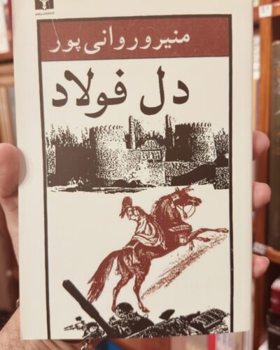 جلد کتاب دل فولاد اثر منیرو روانی‌پور، نشر نیلوفر