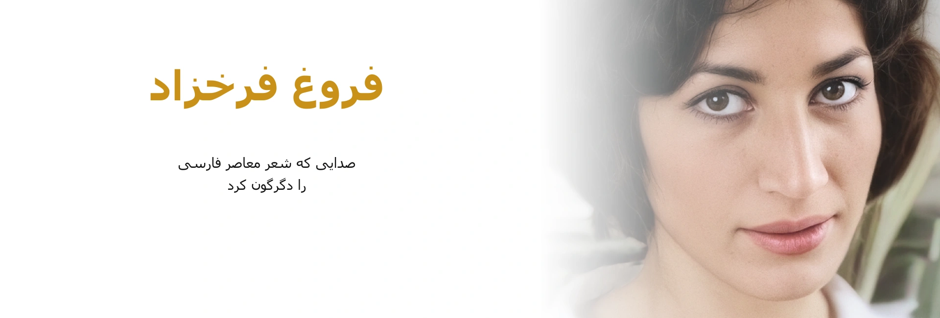 بنر فروغ فرخزاد