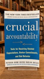 Crucial Accountability Second Edition, front cover | جلد جلو کتاب پاسخ‌گویی حیاتی ویرایش دوم