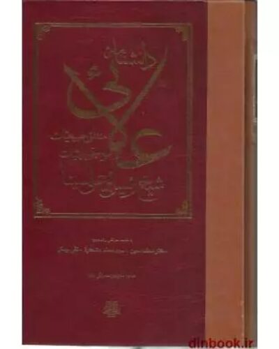 جلد کتاب دانشنامه علائی: منطق، طبیعیات، موسیقی، الهیات اثر ابوعلی سینا