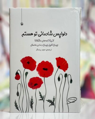 جلد کتاب دلواپس شادمانی تو هستم، نامه‌های جبران خلیل جبران و ماری هاسکل با ترجمه مجید روشنگر