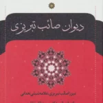 جلد کتاب دیوان صائب تبریزی دو جلدی به اهتمام جهانگیر منصور