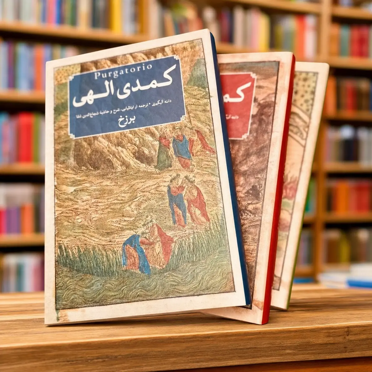 کمدی الهی، ترجمه شجاعالدین شفا | کتابفروشی الفبا دوره سهجلدی کمدی الهی دانته، ترجمه شجاعالدین شفا، نشر امیرکبیر در کتابفروشی الفبا استرالیا