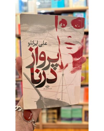 جلد کتاب پرواز درنا نوشته علی ایرانلو نشر نگاه