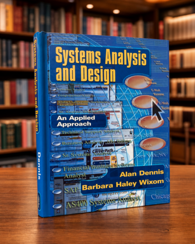Front cover of Systems Analysis and Design by Alan Dennis and Barbara Haley Wixom | جلد جلوی کتاب تحلیل و طراحی سیستم‌ها