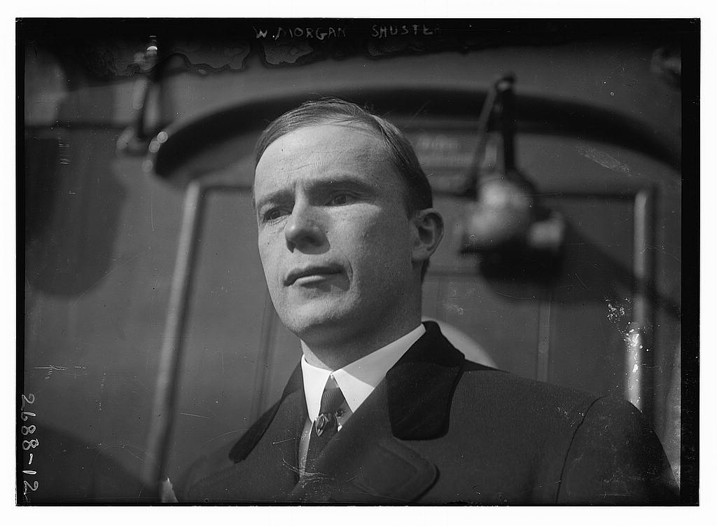 پرترهٔ ویلیام مورگان شوستر، حدود ۱۹۱۳؛ William Morgan Shuster portrait, circa 1913